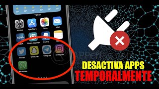 Cómo desactivar temporalmente WhatsApp Instagram Facebook sin desinstalar las apps 💥 [upl. by Adias]