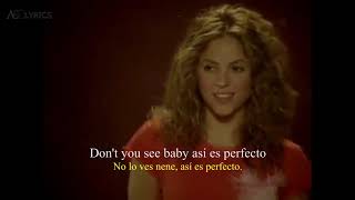 Shakira  My hips dont lie Lyrics English  Español [upl. by Ruthanne]