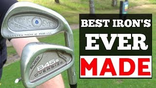 WHAT ARE THE BEST GOLF IRONS EVER MADE FROM THE 90S [upl. by Attenyt]