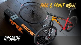 TREK MARLIN 7 2021  Upgrade Fork amp Front wheelset [upl. by Trager773]