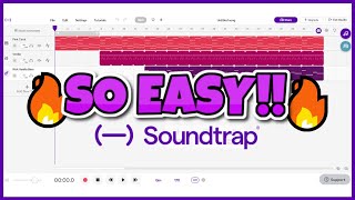 How to make HipHopTrap beats online for FREE in 2020 Easy SoundTrap Tutorial 🤩🔥 [upl. by Davide]