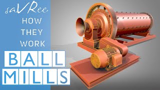 How Ball Mills Work Engineering and Mining [upl. by Ramburt]