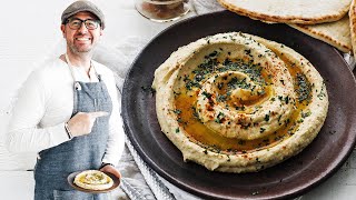 Easy Homemade Hummus Recipe from Scratch [upl. by Dyke]