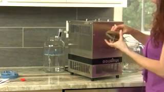 How to use an AquaNui Countertop Water Distiller [upl. by Efioa899]