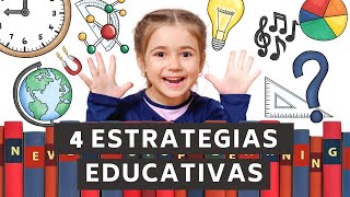 4 ESTRATEGIAS EDUCATIVAS INNOVADORAS [upl. by Rigdon]