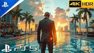 MIAMI PS5 Immersive ULTRA Realistic Graphics Gameplay 4K60FPS Hitman 2 [upl. by Lerraj]