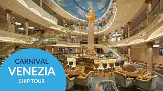 Carnival Venezia Cruise Ship Tour  Explore “Fun Italian Style” [upl. by Zul360]