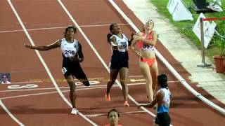 HEPTATHLON 800m AT ASIAN MEET2017 [upl. by Saretta]