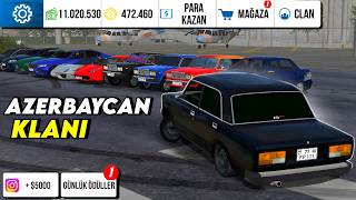 AZERBAYCAN KLANI İNCELEDİM 🇦🇿😱  Car Parking Multiplayer [upl. by Jacklin920]