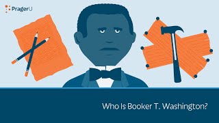 Who Is Booker T Washington  5 Minute Video [upl. by Anaeerb]