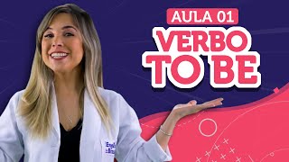 Aprenda o VERBO TO BE  Aula 01  English in Brazil [upl. by Nairadal]