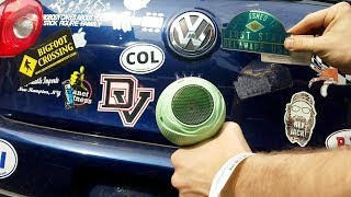 How To Remove Stickers From a Car and Keep Them [upl. by Warring363]