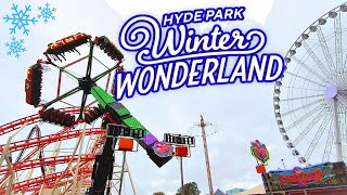 Winter Wonderland Hyde Park London [upl. by Nylrebma]