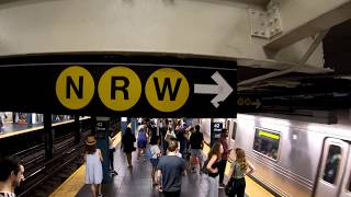 ⁴ᴷ The Busiest NYC Subway Station Times Square–42nd StreetPort Authority Bus Terminal [upl. by Hester]