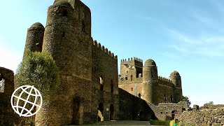 The Palaces and Castles of Gondar Ethiopia Amazing Places [upl. by Anawik]