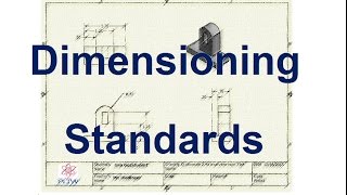 Dimensioning Standards [upl. by Suirred406]