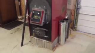 Off Grid Living  Hot Blast Wood Stove Modifications [upl. by Llenrahs]