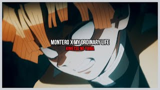 Montero x My Ordinary LifeZenitsu Edit [upl. by Penrod]