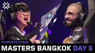 VALORANT Masters Bangkok  Playoffs  Day 1 [upl. by Aslehc713]