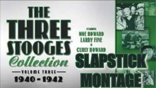 The Three Stooges Volume 3 Slapstick Montage Music Video [upl. by Koblick]