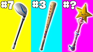 5 Best Pickaxes For 0 Input Delay  Fortnite Chapter 4 Season 1 [upl. by Anwadal]