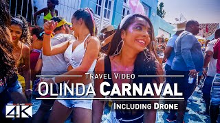 【4K】Carnaval de Olinda 2020  Pernambuco BRASIL  UltraHD Travel amp Drone Video [upl. by Lletram]