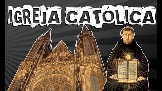 HISTÓRIA GERAL 89 IGREJA CATÓLICA NA IDADE MÉDIA [upl. by Esdnyl]