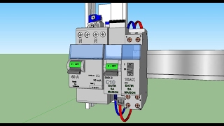 BRANCHEMENT ELECTRIQUE COMMENT FAIRE Circuit éclairage avec Télérupteur Bipolaire [upl. by Tekcirk494]