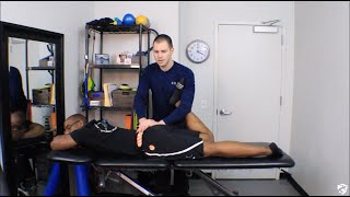 Piriformis Static Manual Release [upl. by Baram]