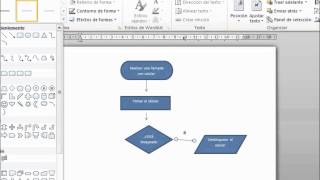 Como hacer un Diagrama de flujo [upl. by Nillad]