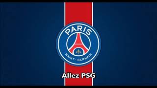 Paris Saint Germain Anthem Allez PSG Hymne with Lyrics Paroles HD [upl. by Muraida]