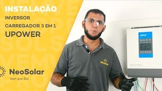 Inversor Solar Upower Epever Como instalar e configurar [upl. by Padraig574]