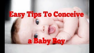 How to conceive a baby boy [upl. by Airdua]