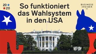 Electoral College Wahlmänner Das USWahlsystem erklärt  USWahl 2020 [upl. by Piselli]