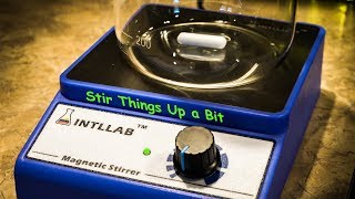 magnetic stirrer test review and demonstration INTLLAB 3000 rpm MS500 [upl. by Yancey]