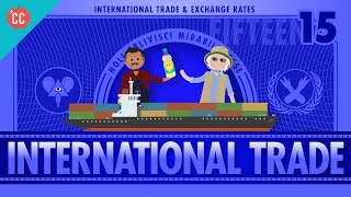 Imports Exports and Exchange Rates Crash Course Economics 15 [upl. by Reddin790]