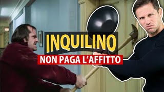 INQUILINO non paga L’AFFITTO che succede  Avv Angelo Greco [upl. by Ollehto]