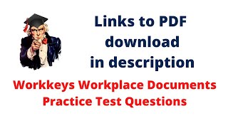 Workkeys Assessment  Workplace Documents Practice Questions NCRC [upl. by Clarise]