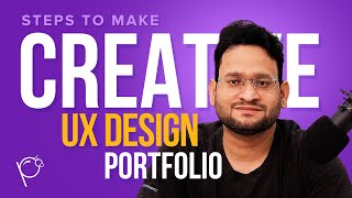 Steps to Make Creative UX Portfolio to get a best Job Hindi designportfolio portfoliotips [upl. by Art]