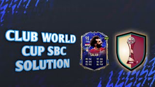 CLUB WORLD CUP SBC SOLUTION MADFUT 22 [upl. by Adkins]