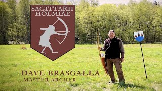 Shooting AT THE MARKS – teach yourself medieval military longbow archery [upl. by Leisam]