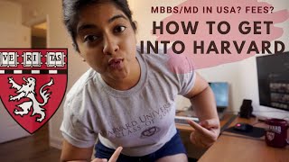 How to Get into Harvard Medical School  As An International Student [upl. by Glori]