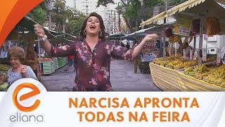 Narcisa causa na feira  Programa Eliana 011219 [upl. by Basile959]