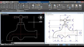 AutocAD 2D Practice Drawing  Exercise 5  Basic amp Advance Tutorial [upl. by Nilerual]