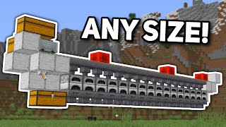 Minecraft Super Smelter Simplest Automatic ANY SIZE [upl. by Reidid]