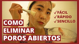 RECETA CASERA PARA ELIMINAR LOS POROS ¡BELLEZA COREANA  Ana la Coreana [upl. by Dachi]