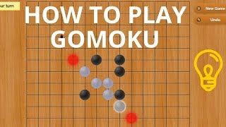 How to Play Gomoku Game [upl. by Darreg]