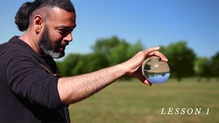 HOW TO MAKE A BALL FLOAT  lesson 1 contact juggling [upl. by Tormoria278]