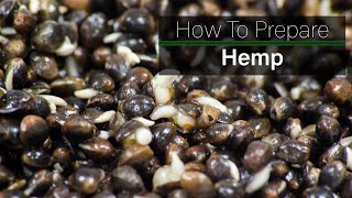 How to prepare hemp for fishing [upl. by Dalila352]