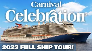 Carnival Celebration 2023 Full Cruise Ship Tour [upl. by Hosea]